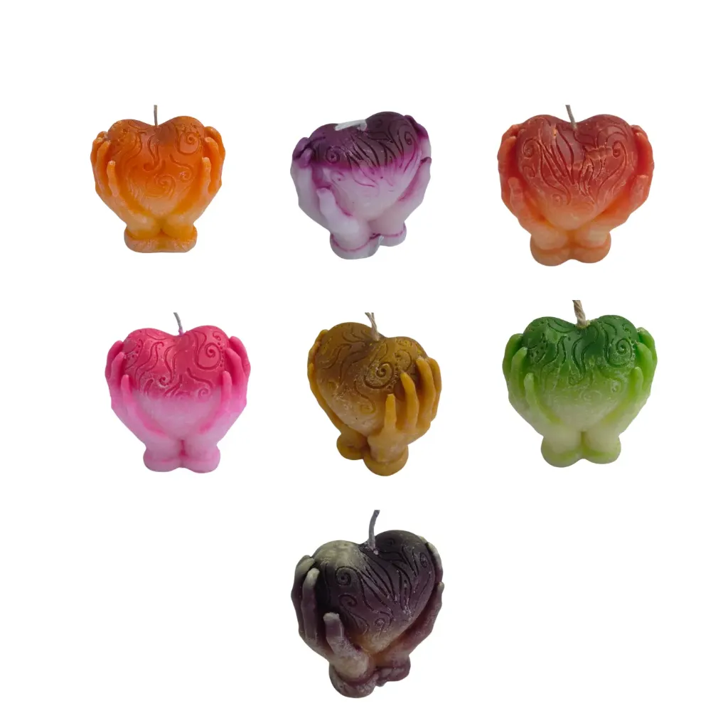 Look N Buy Looknbuy Heart Shape Decorative Candle, Gifting for Anniversary, Valentine’s Day Candle